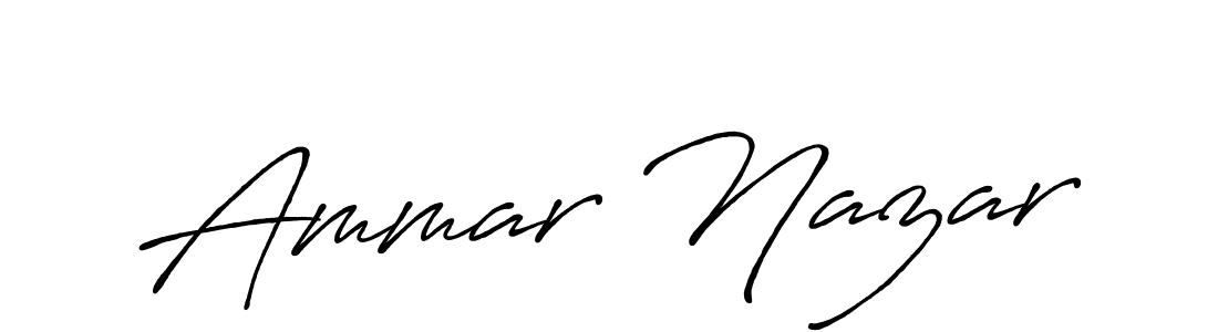 See photos of Ammar Nazar official signature by Spectra . Check more albums & portfolios. Read reviews & check more about Antro_Vectra_Bolder font. Ammar Nazar signature style 7 images and pictures png