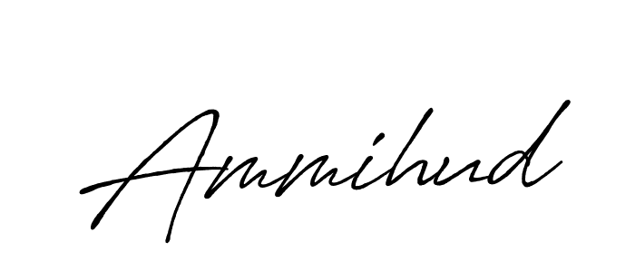 How to make Ammihud name signature. Use Antro_Vectra_Bolder style for creating short signs online. This is the latest handwritten sign. Ammihud signature style 7 images and pictures png