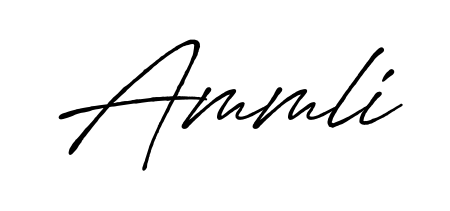 Explore multiple handwriting variations for Ammli including this stunning Antro_Vectra_Bolder design. Free to use across all platforms. Ammli signature style 7 images and pictures png