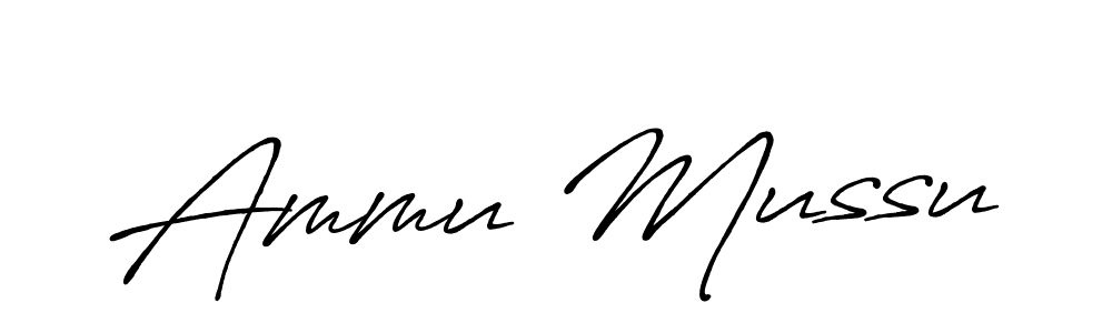 Once you've used our free online signature maker to create your best signature Antro_Vectra_Bolder style, it's time to enjoy all of the benefits that Ammu Mussu name signing documents. Ammu Mussu signature style 7 images and pictures png