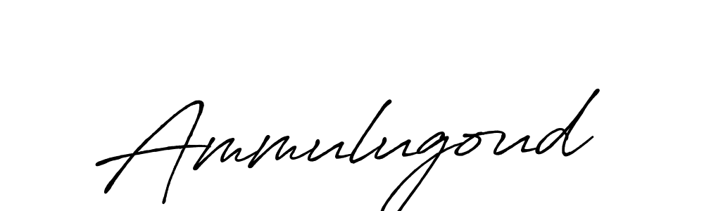 if you are searching for the best signature style for your name Ammulugoud. so please give up your signature search. here we have designed multiple signature styles  using Antro_Vectra_Bolder. Ammulugoud signature style 7 images and pictures png