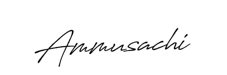 How to make Ammusachi signature? Antro_Vectra_Bolder is a professional autograph style. Create handwritten signature for Ammusachi name. Ammusachi signature style 7 images and pictures png