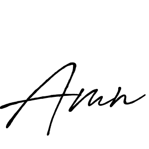 You should practise on your own different ways (Antro_Vectra_Bolder) to write your name (Amn) in signature. don't let someone else do it for you. Amn signature style 7 images and pictures png