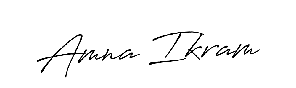 You can use this online signature creator to create a handwritten signature for the name Amna Ikram. This is the best online autograph maker. Amna Ikram signature style 7 images and pictures png