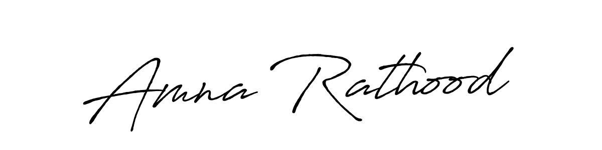 Once you've used our free online signature maker to create your best signature Antro_Vectra_Bolder style, it's time to enjoy all of the benefits that Amna Rathood name signing documents. Amna Rathood signature style 7 images and pictures png