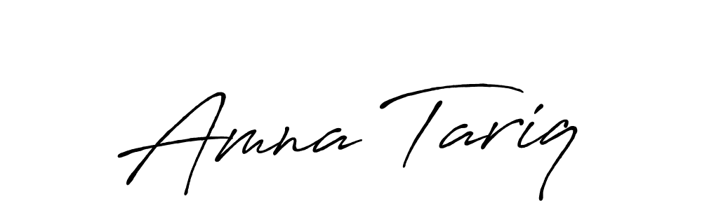 Once you've used our free online signature maker to create your best signature Antro_Vectra_Bolder style, it's time to enjoy all of the benefits that Amna Tariq name signing documents. Amna Tariq signature style 7 images and pictures png