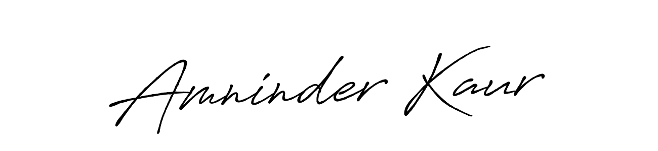 How to make Amninder Kaur signature? Antro_Vectra_Bolder is a professional autograph style. Create handwritten signature for Amninder Kaur name. Amninder Kaur signature style 7 images and pictures png