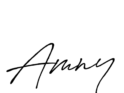 How to make Amny name signature. Use Antro_Vectra_Bolder style for creating short signs online. This is the latest handwritten sign. Amny signature style 7 images and pictures png
