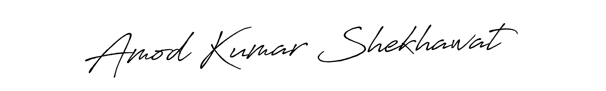 The best way (Antro_Vectra_Bolder) to make a short signature is to pick only two or three words in your name. The name Amod Kumar Shekhawat include a total of six letters. For converting this name. Amod Kumar Shekhawat signature style 7 images and pictures png