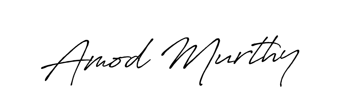 It looks lik you need a new signature style for name Amod Murthy. Design unique handwritten (Antro_Vectra_Bolder) signature with our free signature maker in just a few clicks. Amod Murthy signature style 7 images and pictures png