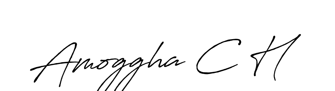 See photos of Amoggha C H official signature by Spectra . Check more albums & portfolios. Read reviews & check more about Antro_Vectra_Bolder font. Amoggha C H signature style 7 images and pictures png
