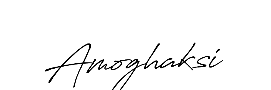 Amoghaksi stylish signature style. Best Handwritten Sign (Antro_Vectra_Bolder) for my name. Handwritten Signature Collection Ideas for my name Amoghaksi. Amoghaksi signature style 7 images and pictures png