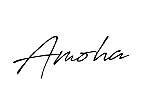 if you are searching for the best signature style for your name Amoha. so please give up your signature search. here we have designed multiple signature styles  using Antro_Vectra_Bolder. Amoha signature style 7 images and pictures png