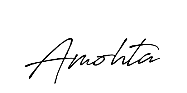 Make a short Amohta signature style. Manage your documents anywhere anytime using Antro_Vectra_Bolder. Create and add eSignatures, submit forms, share and send files easily. Amohta signature style 7 images and pictures png