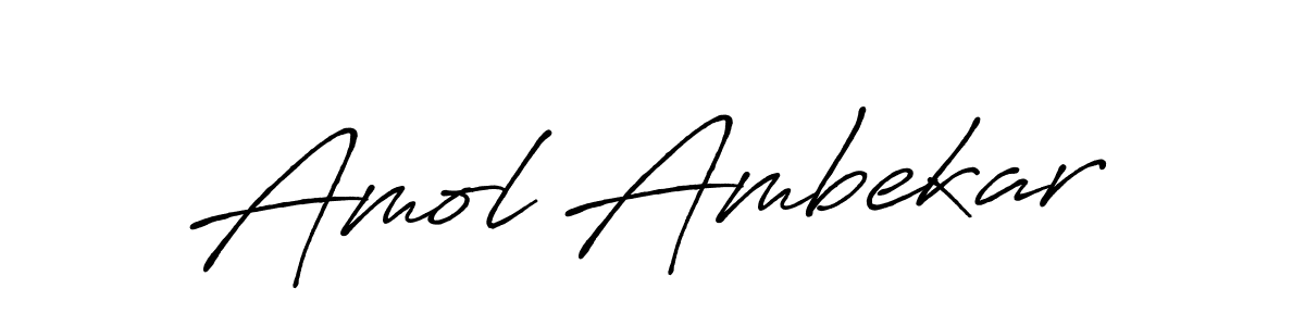 The best way (Antro_Vectra_Bolder) to make a short signature is to pick only two or three words in your name. The name Amol Ambekar include a total of six letters. For converting this name. Amol Ambekar signature style 7 images and pictures png