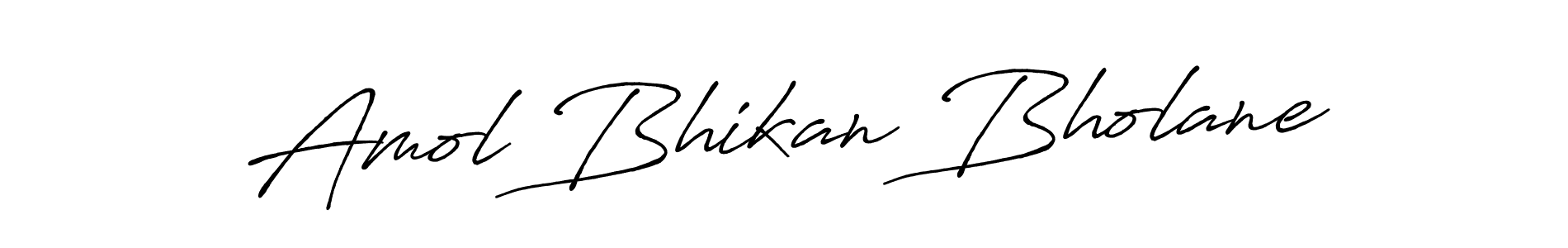 The best way (Antro_Vectra_Bolder) to make a short signature is to pick only two or three words in your name. The name Amol Bhikan Bholane include a total of six letters. For converting this name. Amol Bhikan Bholane signature style 7 images and pictures png