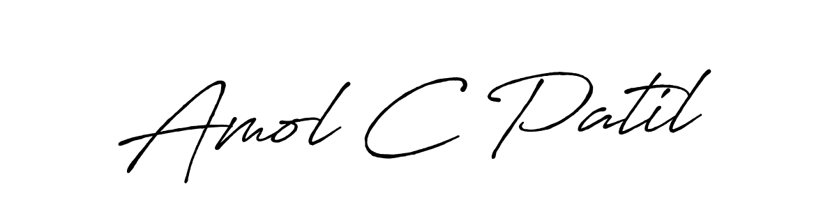 Make a beautiful signature design for name Amol C Patil. Use this online signature maker to create a handwritten signature for free. Amol C Patil signature style 7 images and pictures png