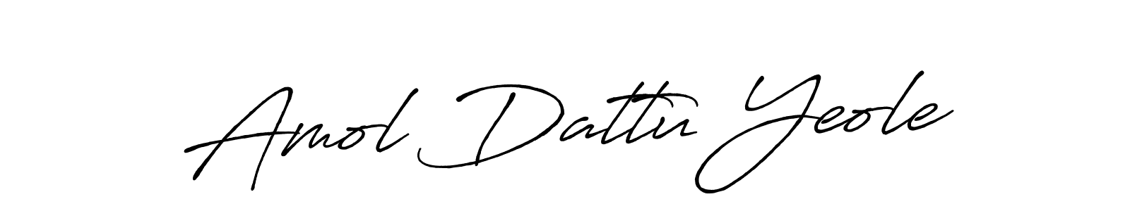 Also we have Amol Dattu Yeole name is the best signature style. Create professional handwritten signature collection using Antro_Vectra_Bolder autograph style. Amol Dattu Yeole signature style 7 images and pictures png