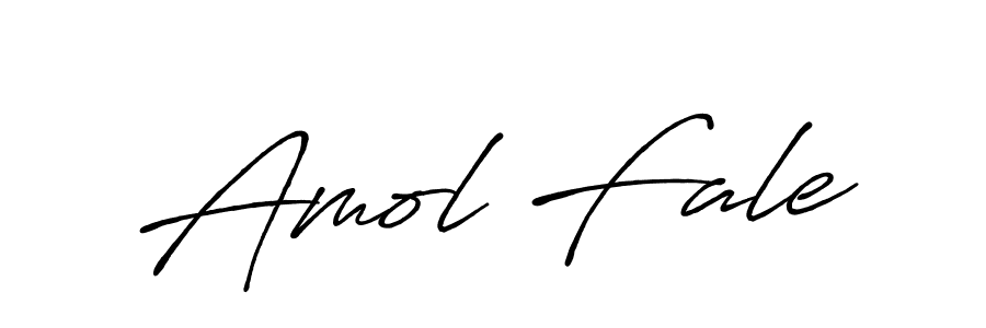 Also we have Amol Fale name is the best signature style. Create professional handwritten signature collection using Antro_Vectra_Bolder autograph style. Amol Fale signature style 7 images and pictures png