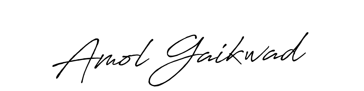 Amol Gaikwad stylish signature style. Best Handwritten Sign (Antro_Vectra_Bolder) for my name. Handwritten Signature Collection Ideas for my name Amol Gaikwad. Amol Gaikwad signature style 7 images and pictures png