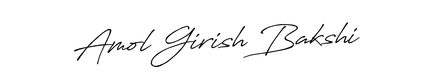It looks lik you need a new signature style for name Amol Girish Bakshi. Design unique handwritten (Antro_Vectra_Bolder) signature with our free signature maker in just a few clicks. Amol Girish Bakshi signature style 7 images and pictures png