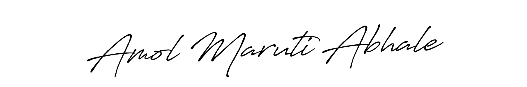 Amol Maruti Abhale stylish signature style. Best Handwritten Sign (Antro_Vectra_Bolder) for my name. Handwritten Signature Collection Ideas for my name Amol Maruti Abhale. Amol Maruti Abhale signature style 7 images and pictures png