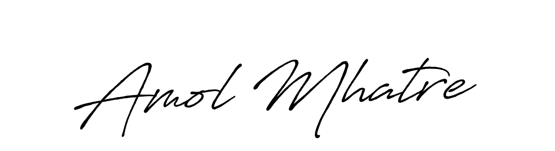 Also You can easily find your signature by using the search form. We will create Amol Mhatre name handwritten signature images for you free of cost using Antro_Vectra_Bolder sign style. Amol Mhatre signature style 7 images and pictures png