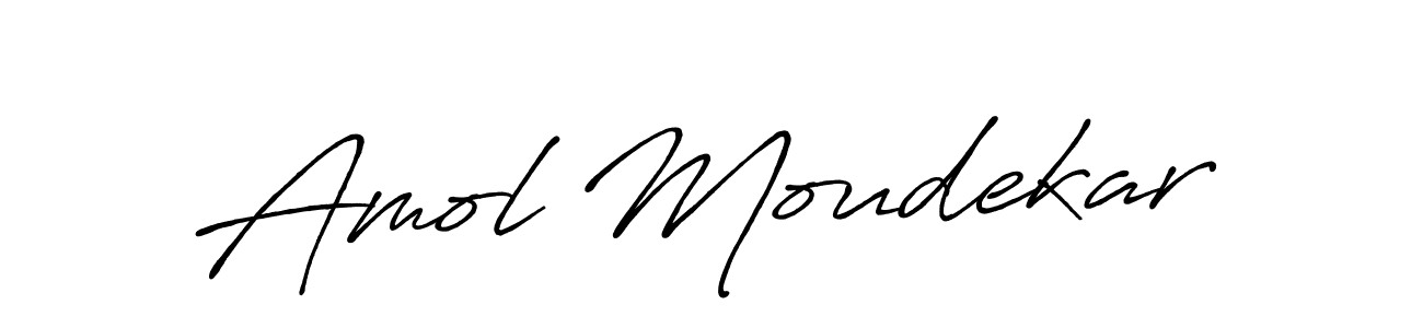 How to Draw Amol Moudekar signature style? Antro_Vectra_Bolder is a latest design signature styles for name Amol Moudekar. Amol Moudekar signature style 7 images and pictures png