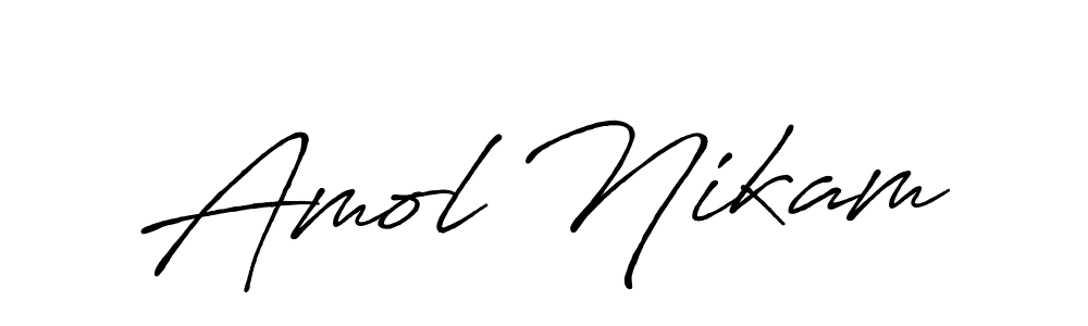 Check out images of Autograph of Amol Nikam name. Actor Amol Nikam Signature Style. Antro_Vectra_Bolder is a professional sign style online. Amol Nikam signature style 7 images and pictures png