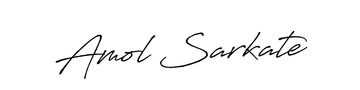 Also we have Amol Sarkate name is the best signature style. Create professional handwritten signature collection using Antro_Vectra_Bolder autograph style. Amol Sarkate signature style 7 images and pictures png