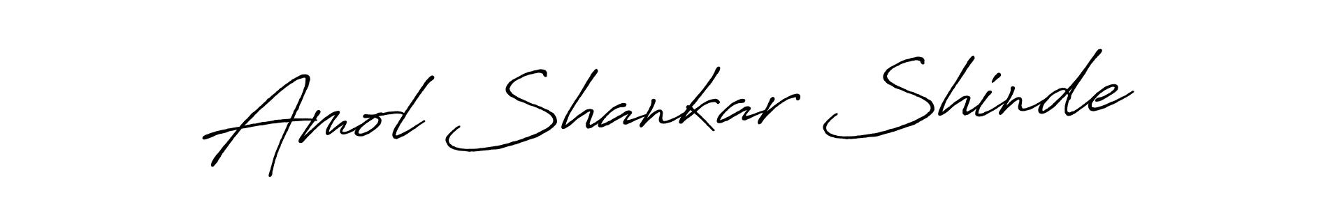 Also we have Amol Shankar Shinde name is the best signature style. Create professional handwritten signature collection using Antro_Vectra_Bolder autograph style. Amol Shankar Shinde signature style 7 images and pictures png