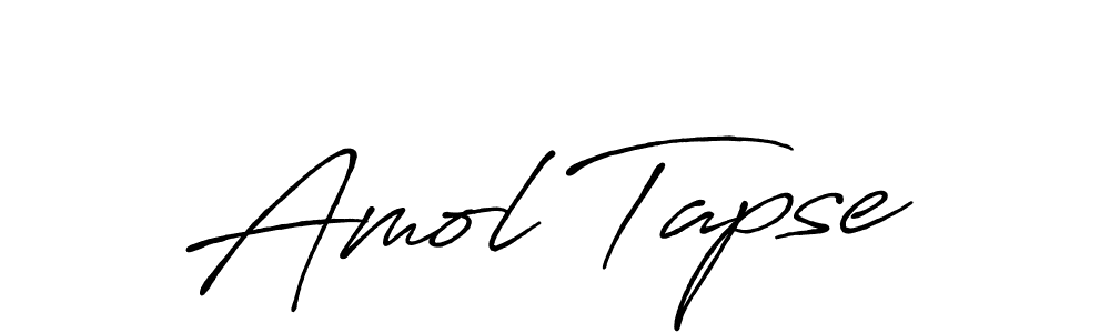 Use a signature maker to create a handwritten signature online. With this signature software, you can design (Antro_Vectra_Bolder) your own signature for name Amol Tapse. Amol Tapse signature style 7 images and pictures png