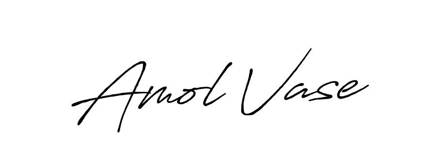 You should practise on your own different ways (Antro_Vectra_Bolder) to write your name (Amol Vase) in signature. don't let someone else do it for you. Amol Vase signature style 7 images and pictures png