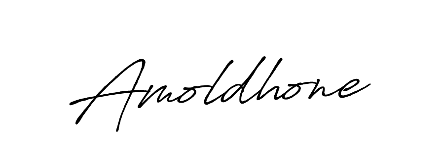 Design your own signature with our free online signature maker. With this signature software, you can create a handwritten (Antro_Vectra_Bolder) signature for name Amoldhone. Amoldhone signature style 7 images and pictures png