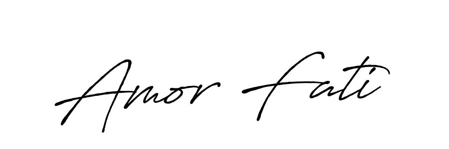 It looks lik you need a new signature style for name Amor Fati. Design unique handwritten (Antro_Vectra_Bolder) signature with our free signature maker in just a few clicks. Amor Fati signature style 7 images and pictures png