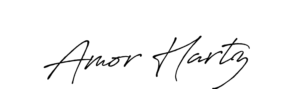 Design your own signature with our free online signature maker. With this signature software, you can create a handwritten (Antro_Vectra_Bolder) signature for name Amor Hartz. Amor Hartz signature style 7 images and pictures png