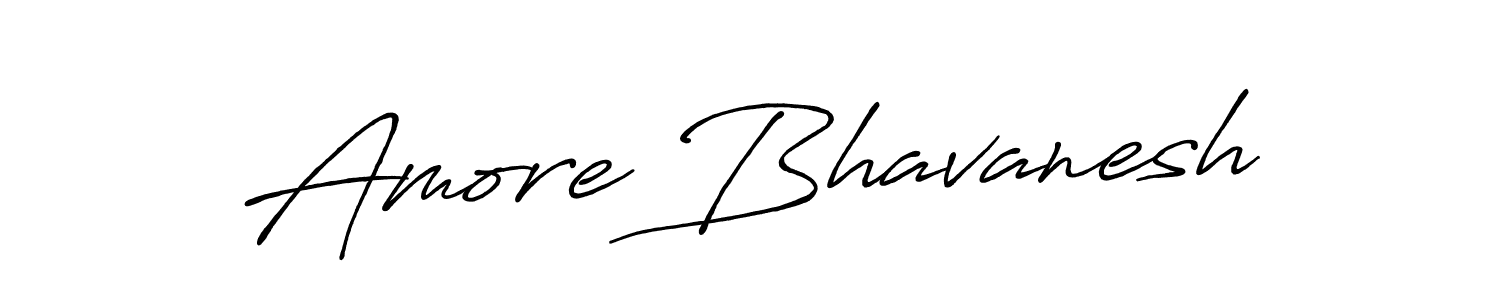 It looks lik you need a new signature style for name Amore Bhavanesh. Design unique handwritten (Antro_Vectra_Bolder) signature with our free signature maker in just a few clicks. Amore Bhavanesh signature style 7 images and pictures png