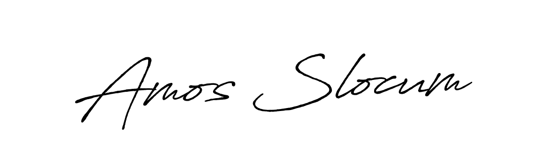 You should practise on your own different ways (Antro_Vectra_Bolder) to write your name (Amos Slocum) in signature. don't let someone else do it for you. Amos Slocum signature style 7 images and pictures png