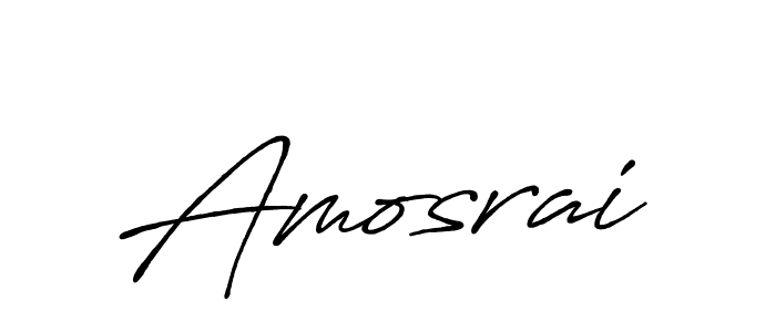 Amosrai stylish signature style. Best Handwritten Sign (Antro_Vectra_Bolder) for my name. Handwritten Signature Collection Ideas for my name Amosrai. Amosrai signature style 7 images and pictures png