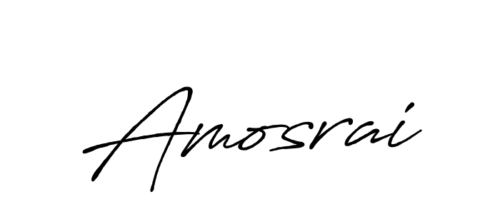 Amosrai stylish signature style. Best Handwritten Sign (Antro_Vectra_Bolder) for my name. Handwritten Signature Collection Ideas for my name Amosrai. Amosrai signature style 7 images and pictures png