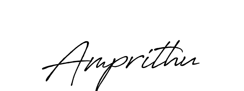 Also we have Amprithu name is the best signature style. Create professional handwritten signature collection using Antro_Vectra_Bolder autograph style. Amprithu signature style 7 images and pictures png