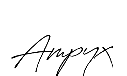 The best way (Antro_Vectra_Bolder) to make a short signature is to pick only two or three words in your name. The name Ampyx include a total of six letters. For converting this name. Ampyx signature style 7 images and pictures png