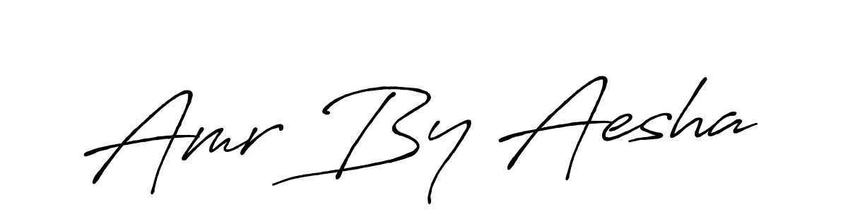 Make a beautiful signature design for name Amr By Aesha. Use this online signature maker to create a handwritten signature for free. Amr By Aesha signature style 7 images and pictures png