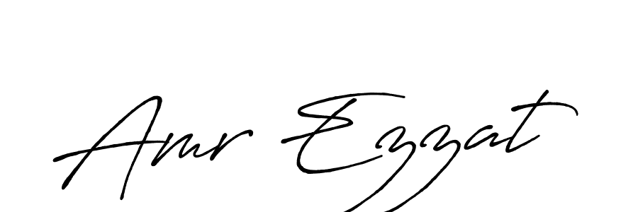 How to make Amr Ezzat signature? Antro_Vectra_Bolder is a professional autograph style. Create handwritten signature for Amr Ezzat name. Amr Ezzat signature style 7 images and pictures png