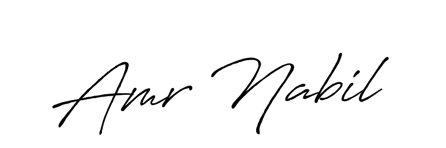 You should practise on your own different ways (Antro_Vectra_Bolder) to write your name (Amr Nabil) in signature. don't let someone else do it for you. Amr Nabil signature style 7 images and pictures png