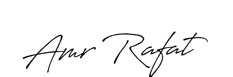 Use a signature maker to create a handwritten signature online. With this signature software, you can design (Antro_Vectra_Bolder) your own signature for name Amr Rafat. Amr Rafat signature style 7 images and pictures png