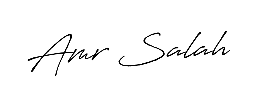 Once you've used our free online signature maker to create your best signature Antro_Vectra_Bolder style, it's time to enjoy all of the benefits that Amr Salah name signing documents. Amr Salah signature style 7 images and pictures png