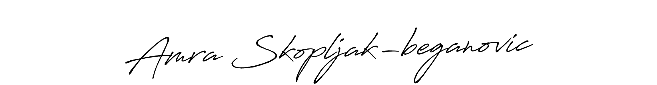 This is the best signature style for the Amra Skopljak-beganovic name. Also you like these signature font (Antro_Vectra_Bolder). Mix name signature. Amra Skopljak-beganovic signature style 7 images and pictures png