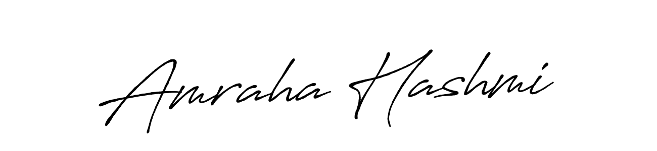 This is the best signature style for the Amraha Hashmi name. Also you like these signature font (Antro_Vectra_Bolder). Mix name signature. Amraha Hashmi signature style 7 images and pictures png