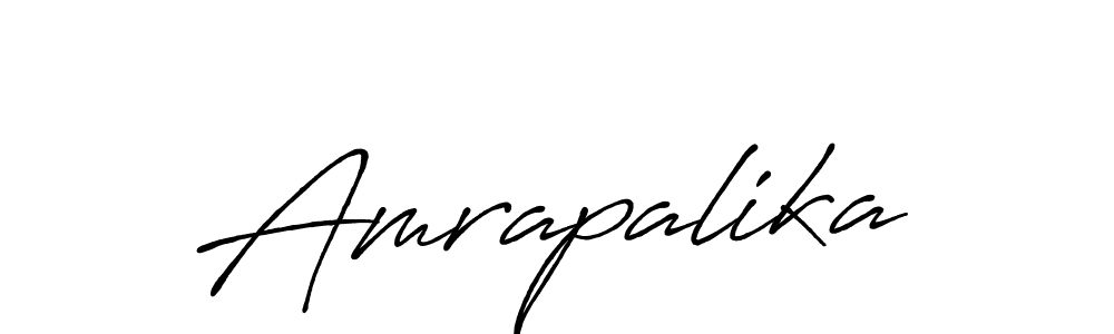 You can use this online signature creator to create a handwritten signature for the name Amrapalika. This is the best online autograph maker. Amrapalika signature style 7 images and pictures png